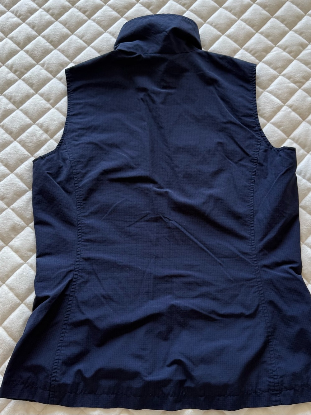 Lauren Active Ralph Lauren Navy Blue Utility Cargo Vest Size Small - Picture 5 of 14